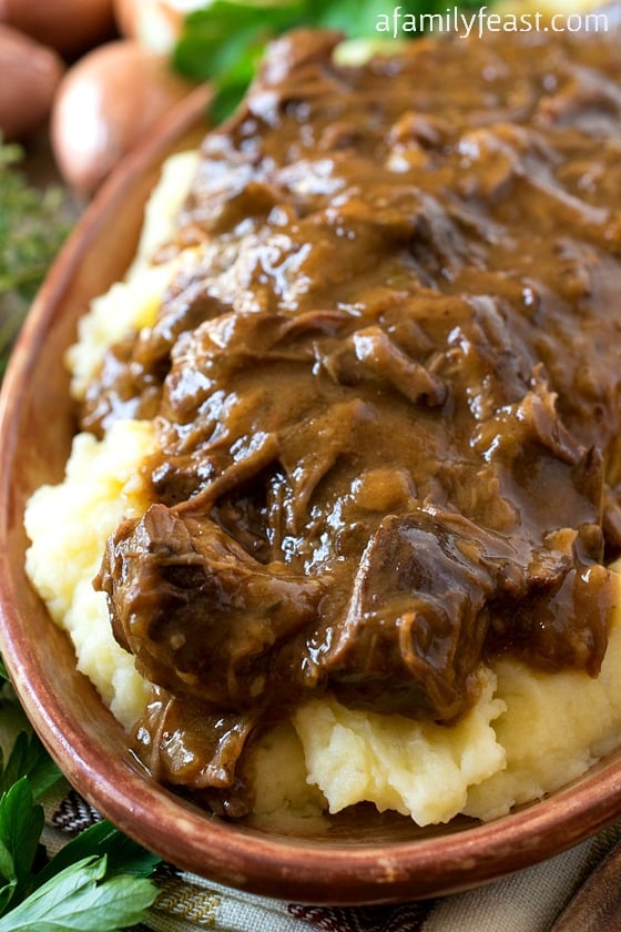 Beef Short Ribs Gravy A Family Feast
